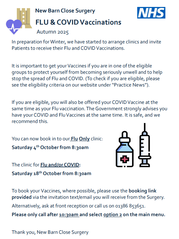 FLU AND COVID  